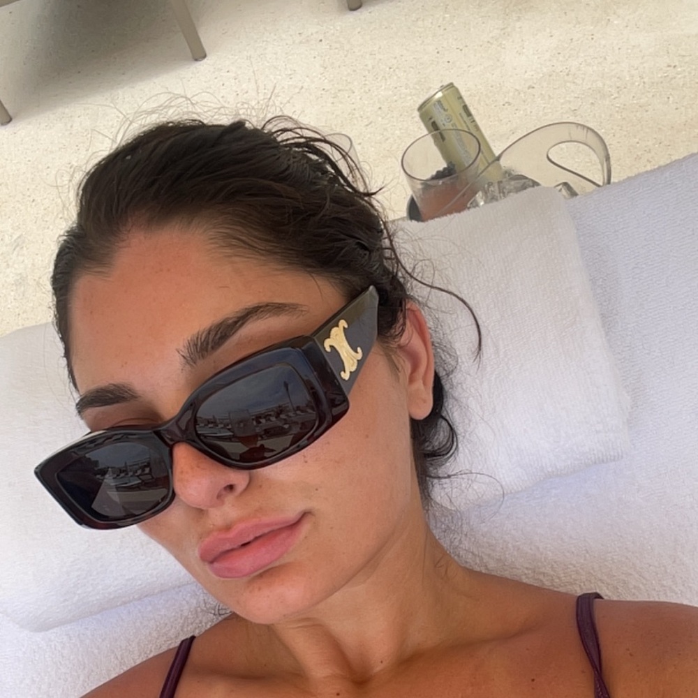 Celine tortoise acetate sunglasses
